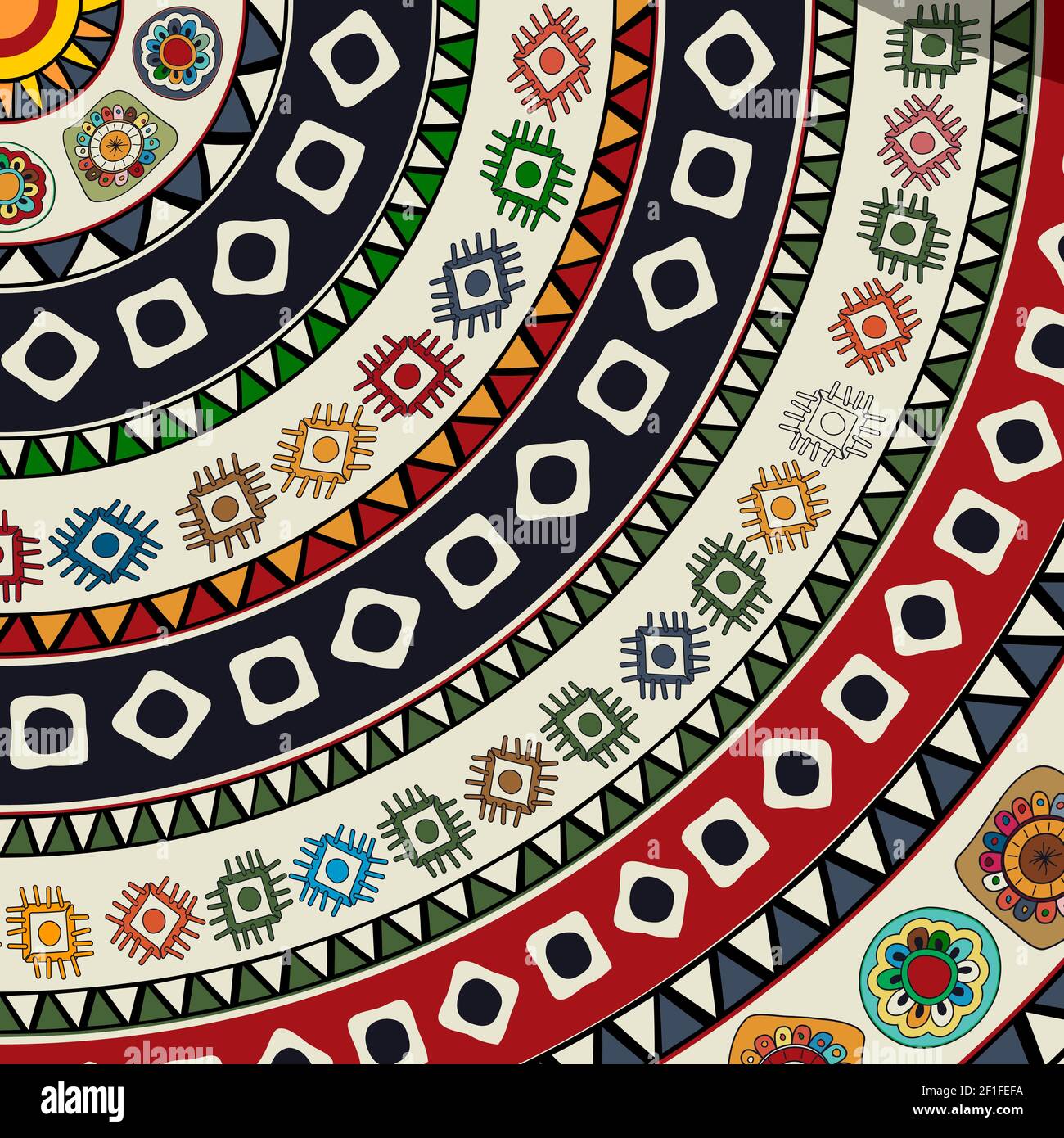 Decorative Aztec icon, vector illustration Stock Vector Image & Art - Alamy