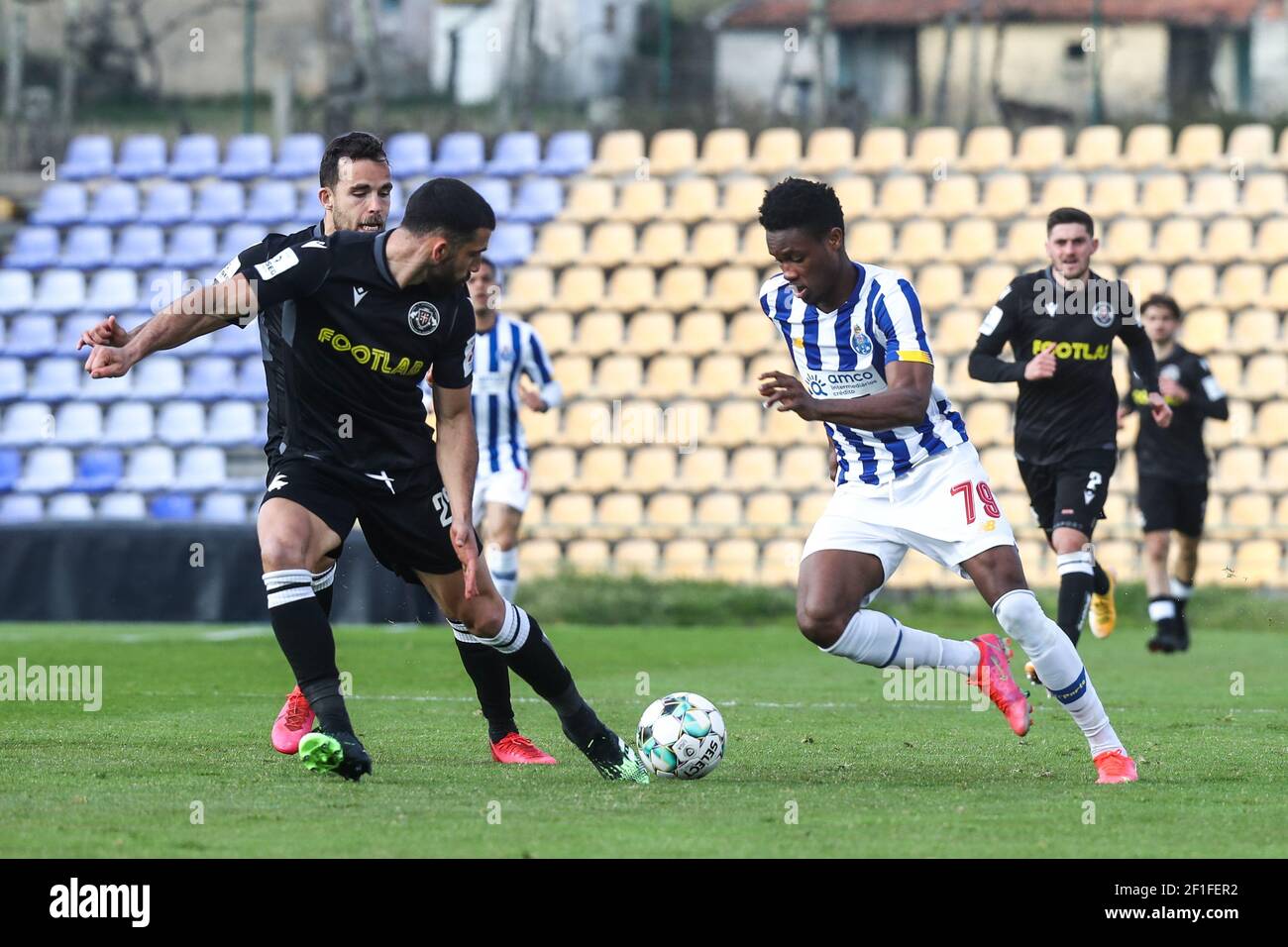 Vila Nova De Gaia 03 08 21 Fc Porto Hosted Casa Pia This Afternoon At Jorge Sampaio Stadium In A Match For The 23rd Round Of The Ii Liga 21 Boateng Ivan