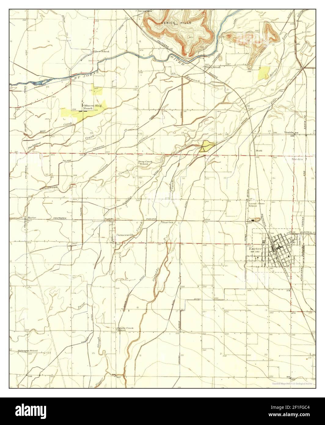 Map of exeter Cut Out Stock Images & Pictures Alamy