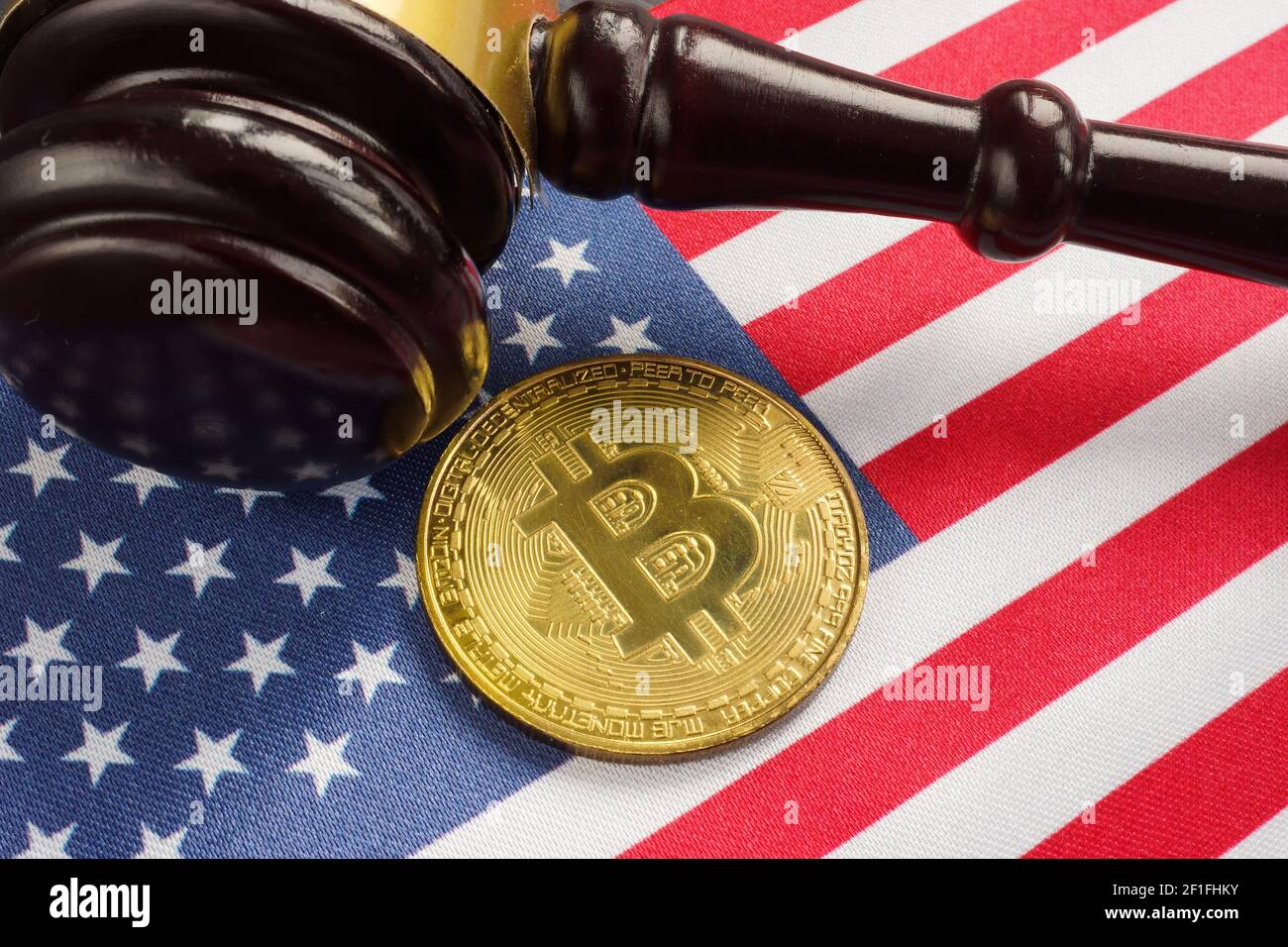 Bitcoin usa flag hi-res stock photography and images - Alamy
