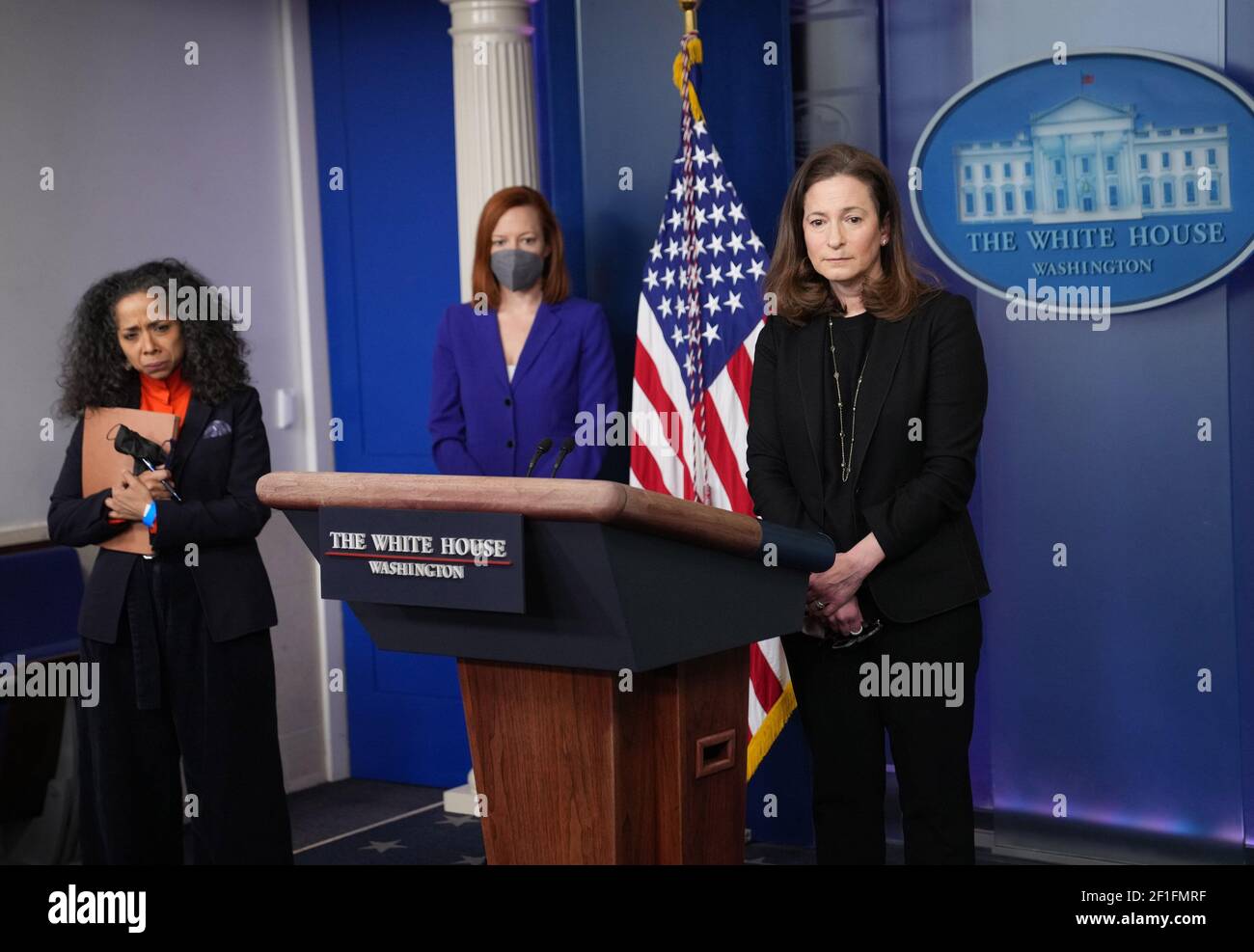 Director of white house gender policy council hires stock photography