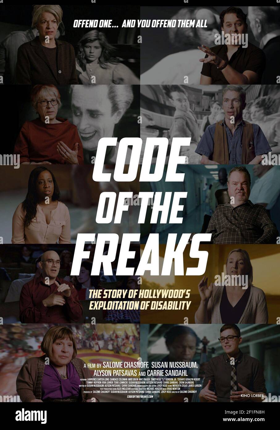 CODE OF THE FREAKS, US poster, 2020. © Kino Lorber / Courtesy Everett