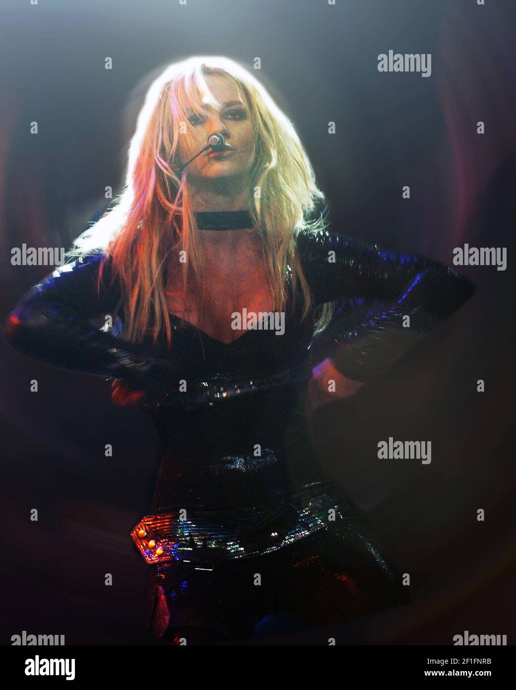 MARCH 24: Britney Spears performs during the Onyx Hotel Tour at Colonial Life Arena in Columbia, South Carolina on March 24, 2004. CREDIT: Chris McKay / Mediapunch Stock Photo