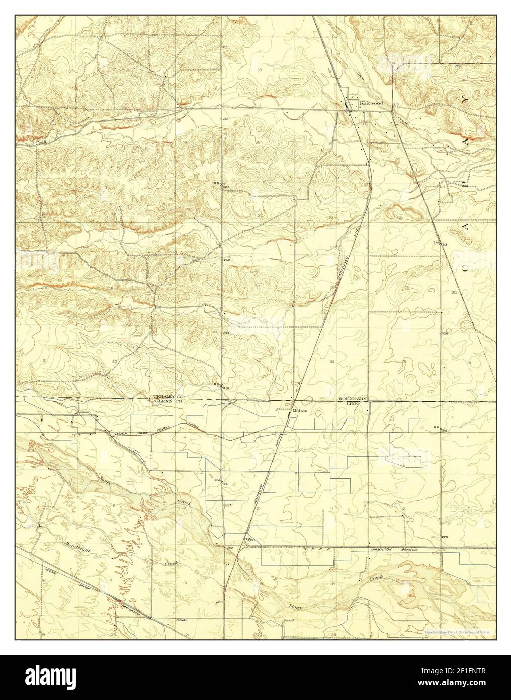 Map of kirkwood hires stock photography and images Alamy