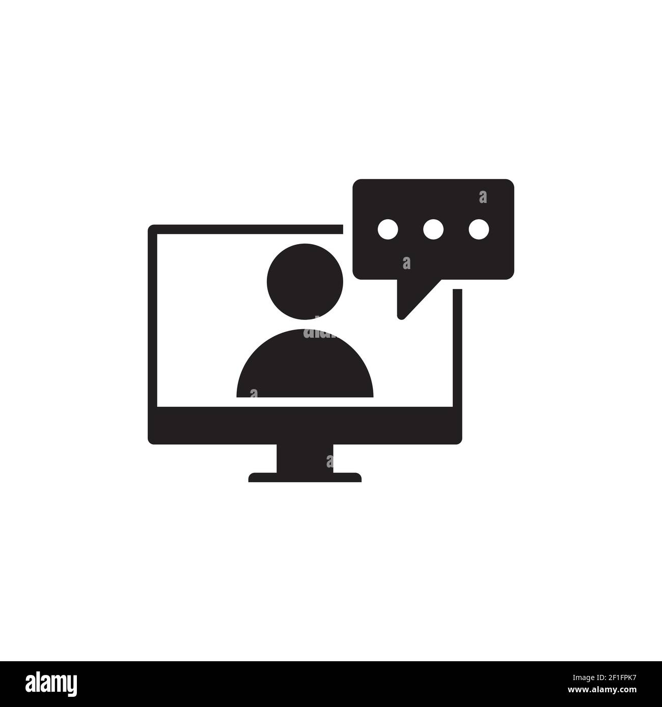 computer online icon design vector illustration Stock Vector Image & Art Alamy