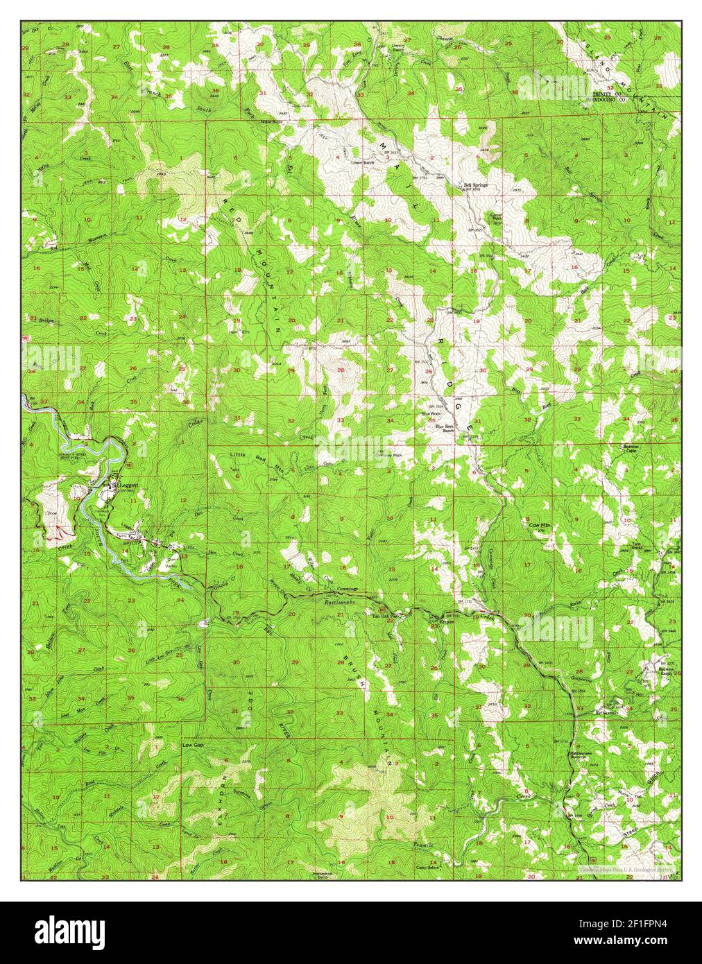 Map of leggett hires stock photography and images Alamy