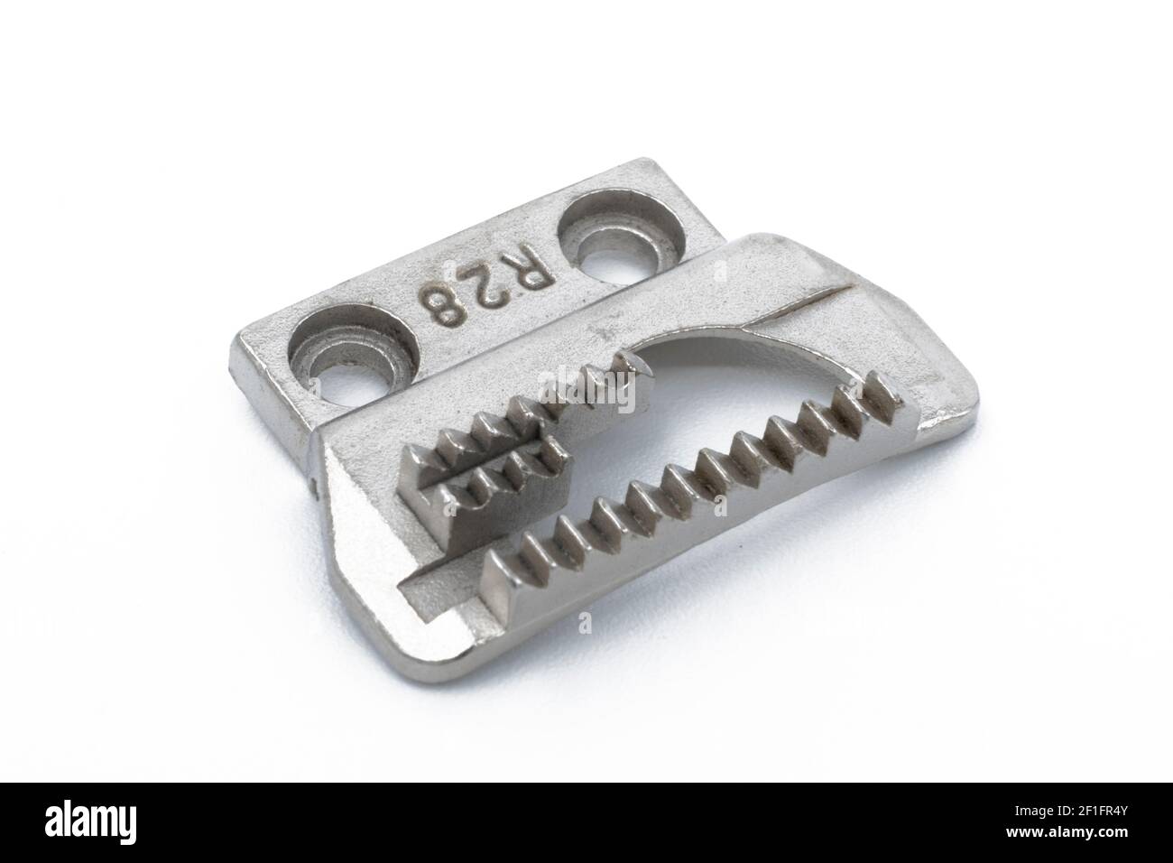 Spare Part Sewing machine part isolated on white background Stock Photo ...