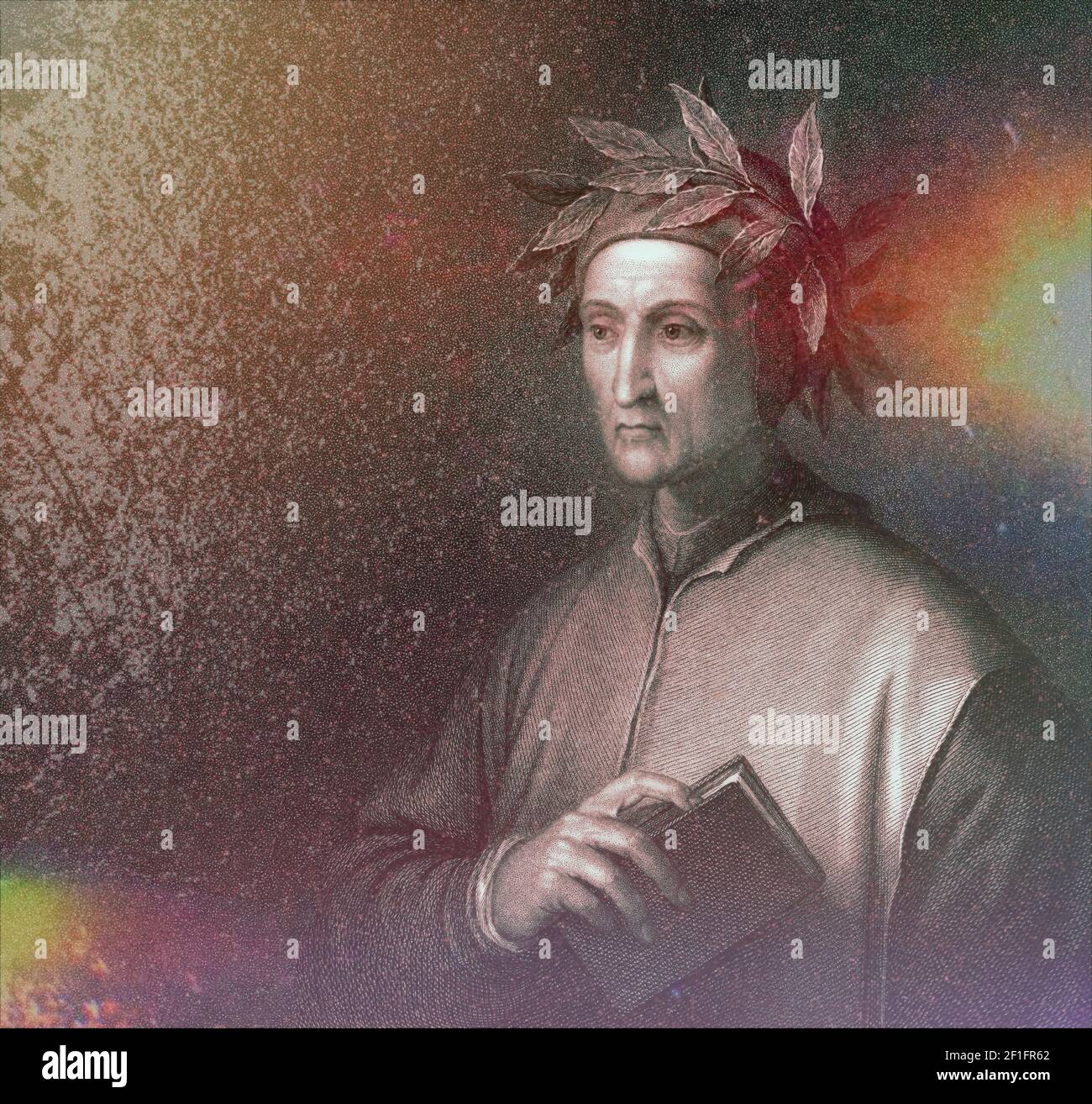 Dante Alighieri, 1265 - 1321, Italian poet and philosopher Stock Photo
