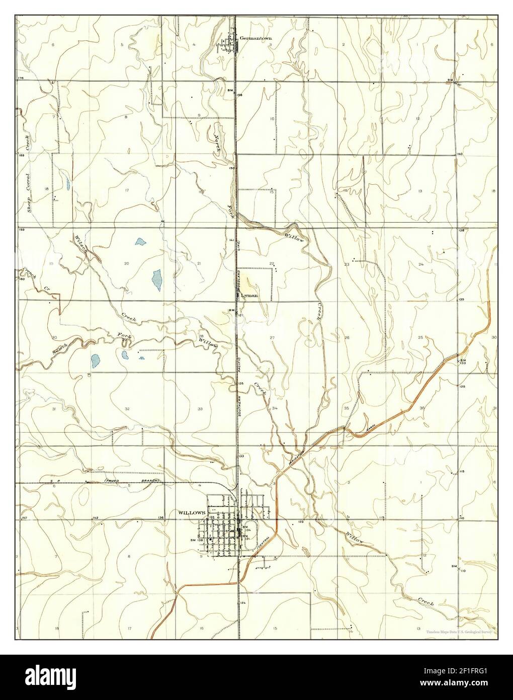 Lyman, California, map 1917, 131680, United States of America by