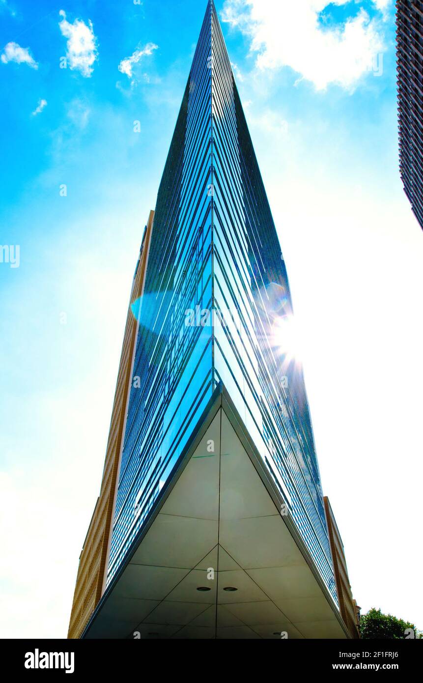 skyscraper against the blue sky Stock Photo - Alamy