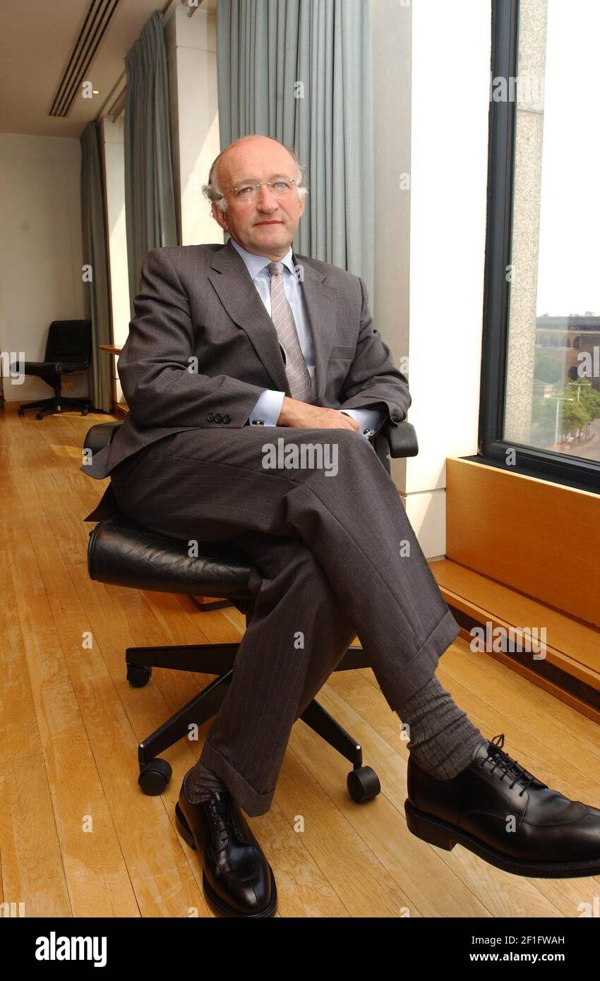 Chief Executive and Chairman of Societe Generale, Daniel Bouton.20 June 2002 photo Andy Paradise Stock Photo