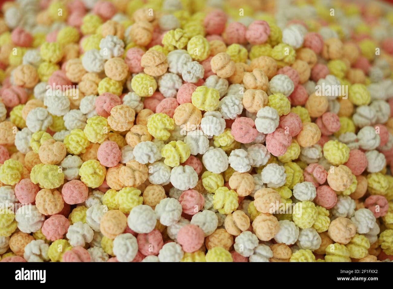 Dry breakfast cereals background Stock Photo Alamy