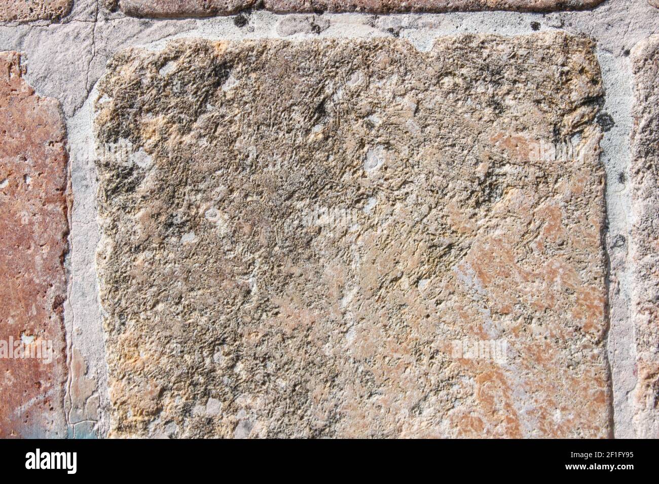 Close up old stone wall texture background Stock Photo - Alamy