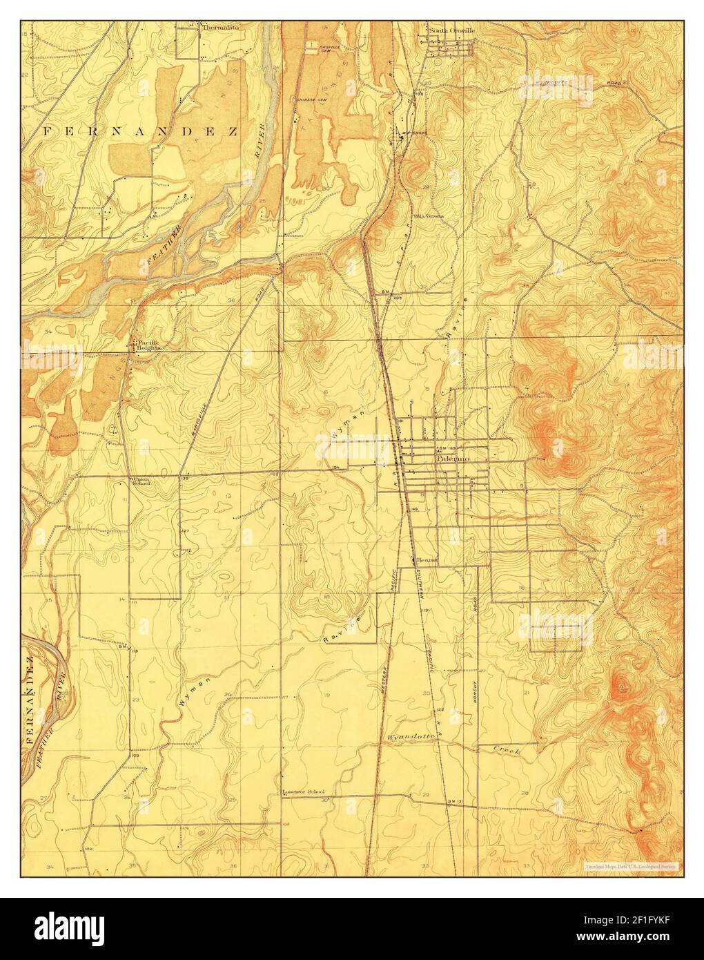 Palermo street map Cut Out Stock Images & Pictures Alamy