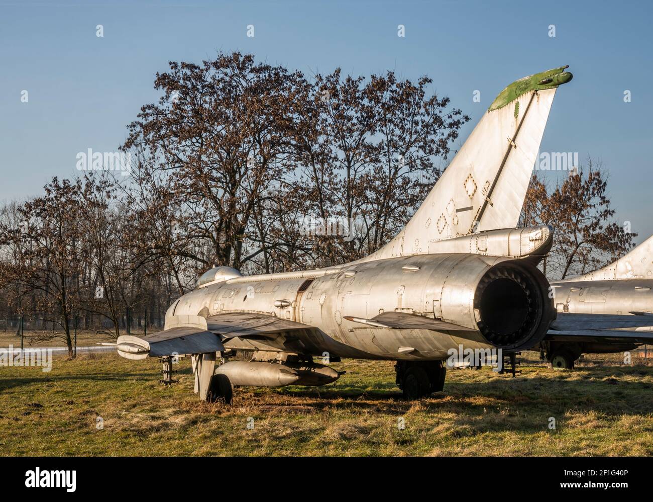 Sukhoi Su-7BM - Polish Aviation Museum, Krakow, Poland, Europe Stock Photo