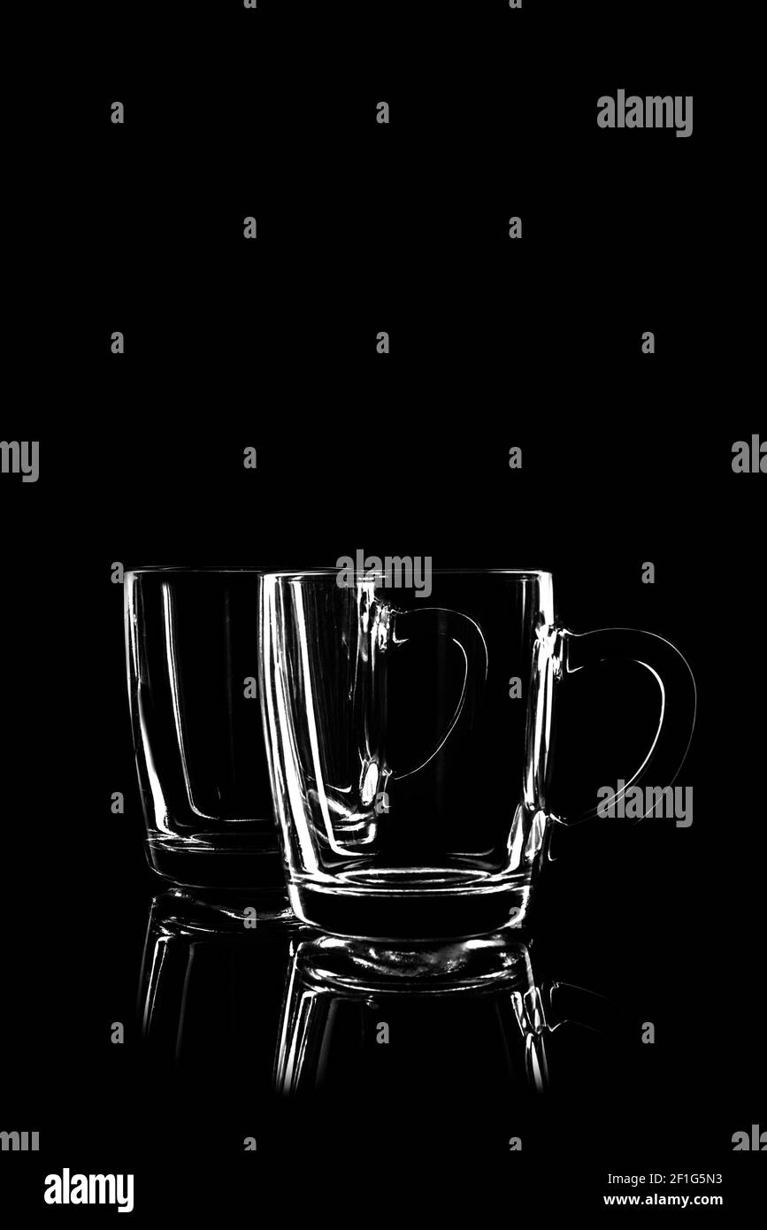 Chai glass Black and White Stock Photos & Images - Alamy