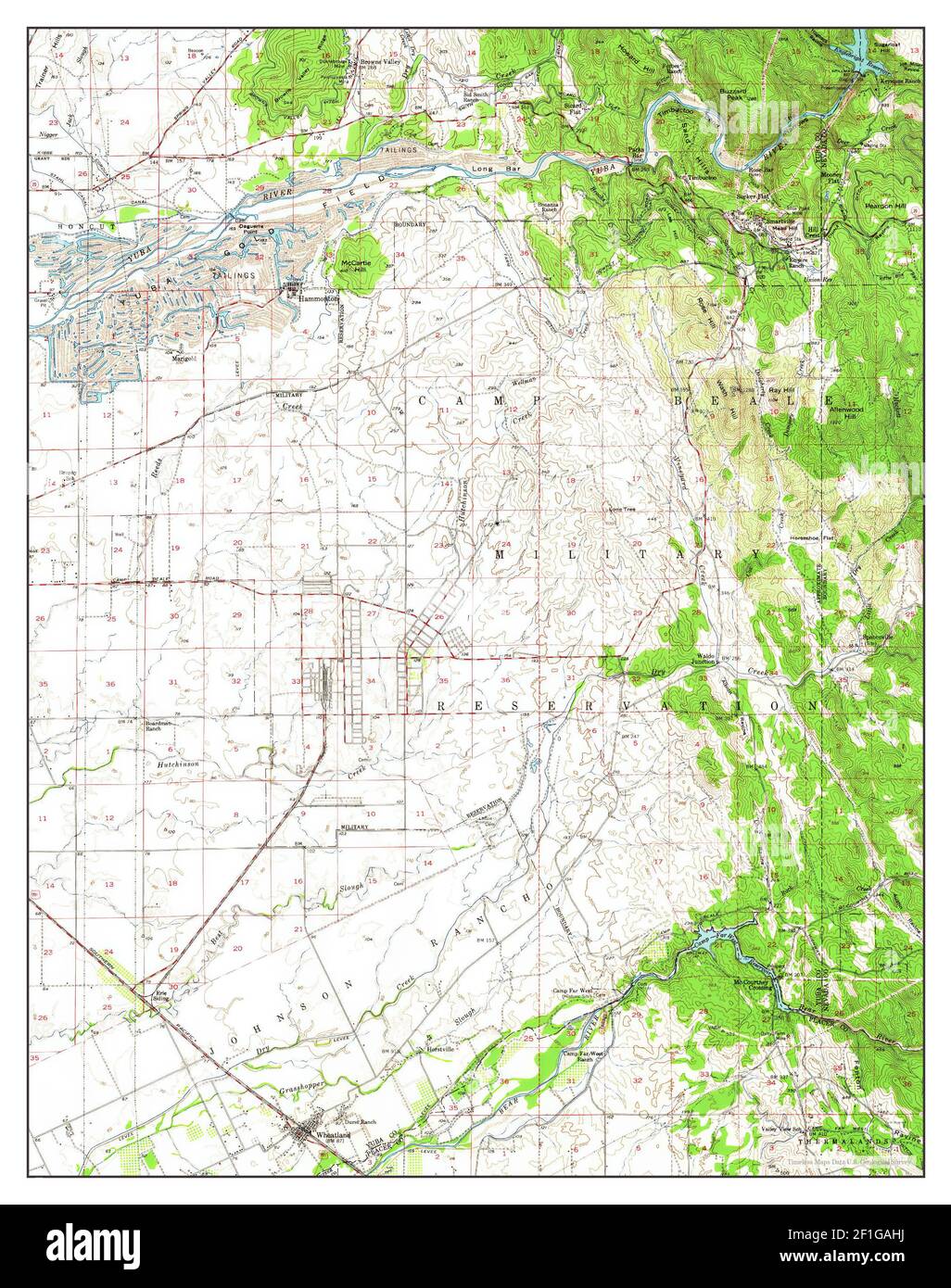 Old wheatland road hi res stock - Wheatland California Map 1949 162500 United States Of America By Timeless Maps Data Us Geological Survey 2F1GAHJ