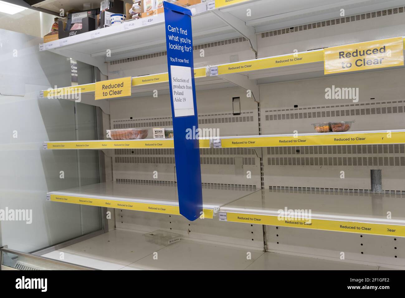 Recuded to clear shelves hires stock photography and images Alamy