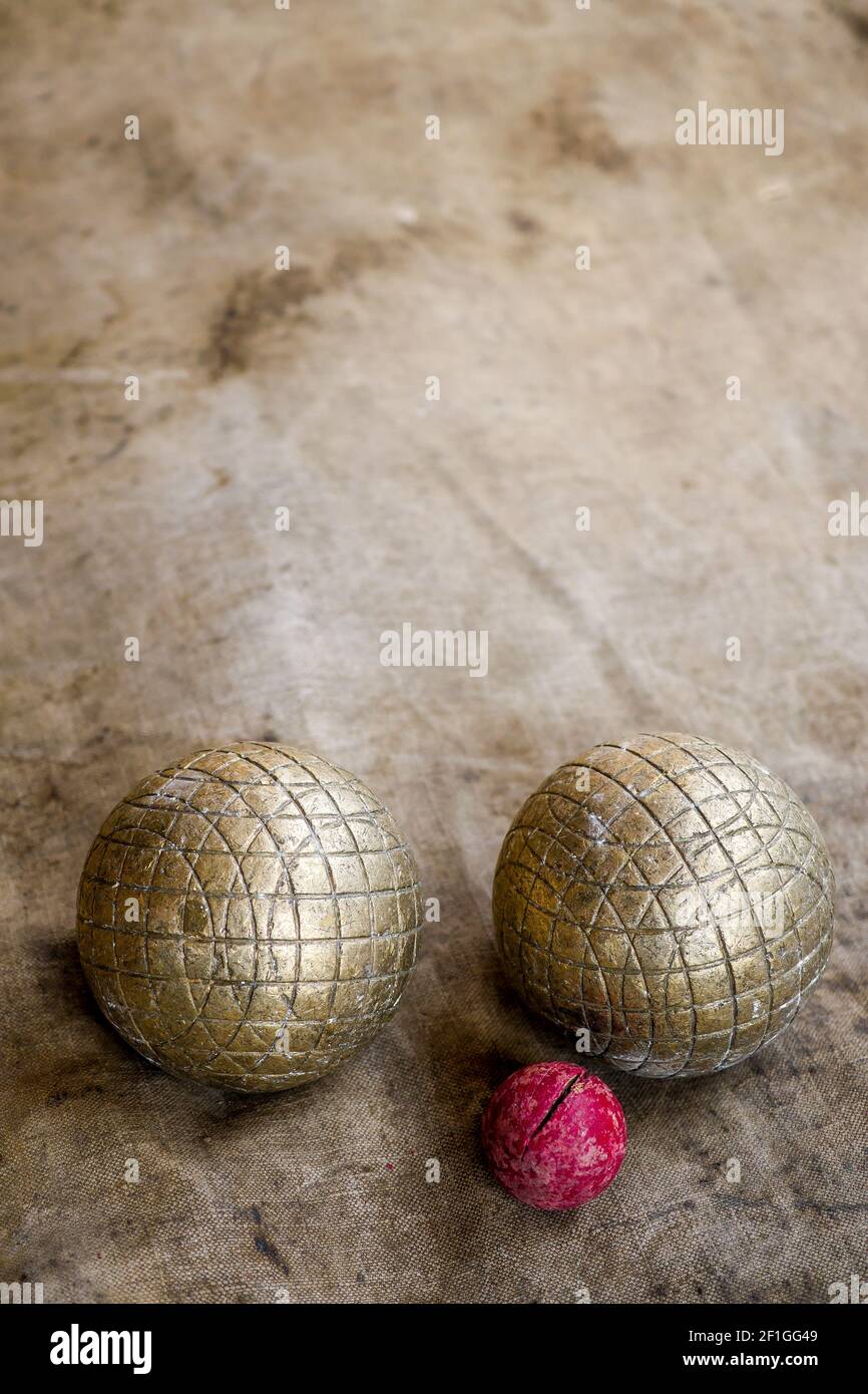 Jeu de boules hi-res stock photography and images - Alamy