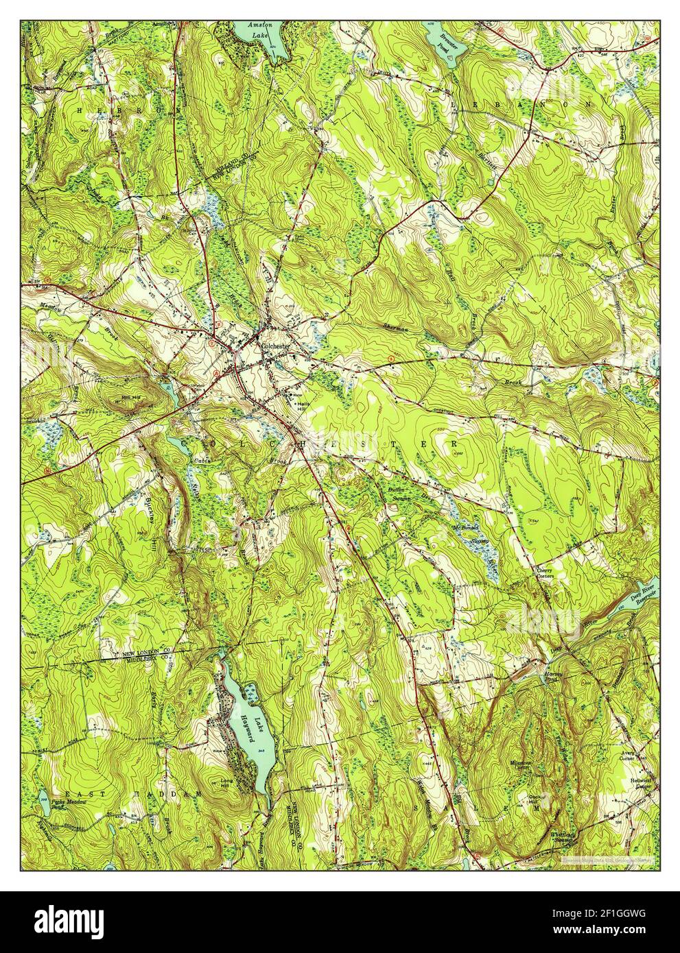 Colchester map Cut Out Stock Images & Pictures Alamy