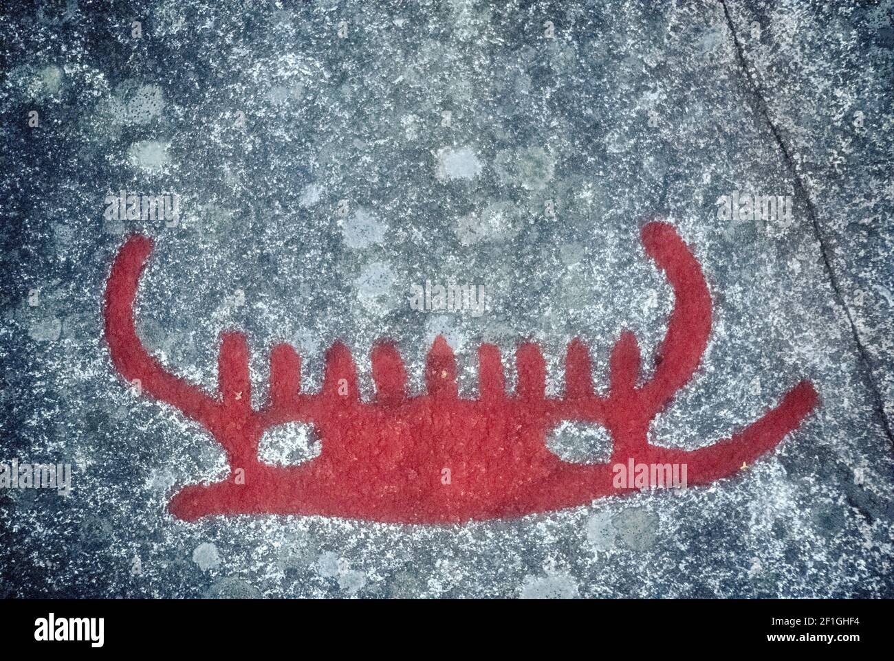 Europe; Sweden; Vastra Gotaland; Tanum World Heritage Site; Tanumshede