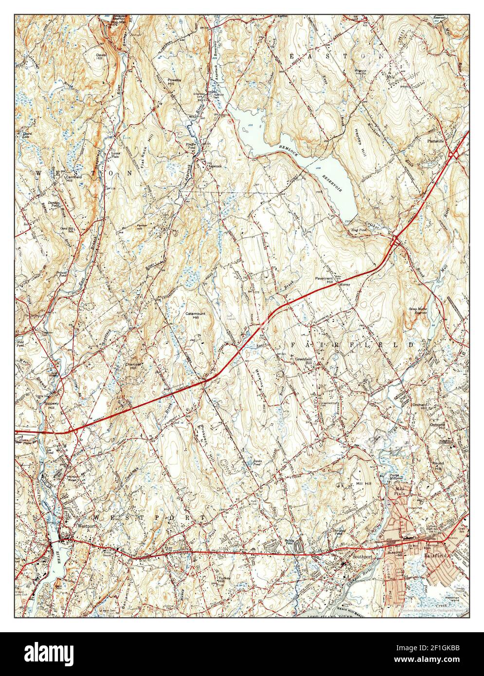 Map of westport connecticut hires stock photography and images Alamy