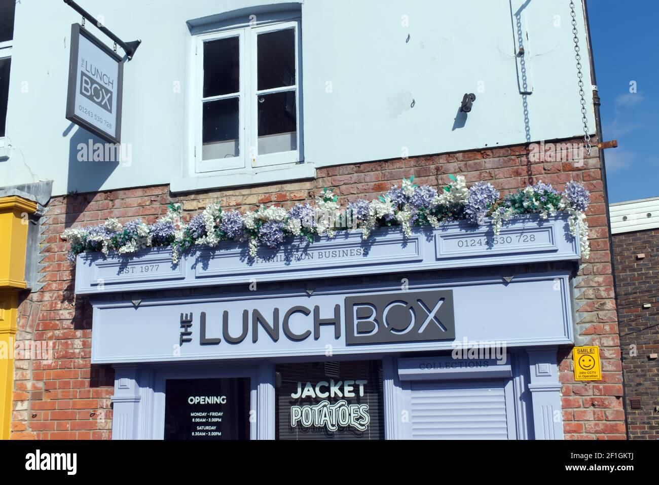 The Lunch Box Cafe for delicious sandwiches and cakes in Chichester