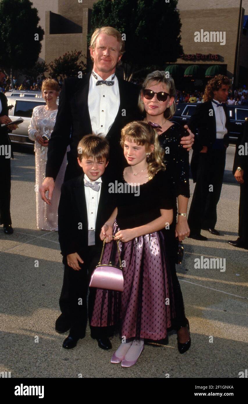 Ed Begley Jr. and Family September 1987 Credit: Ralph Dominguez