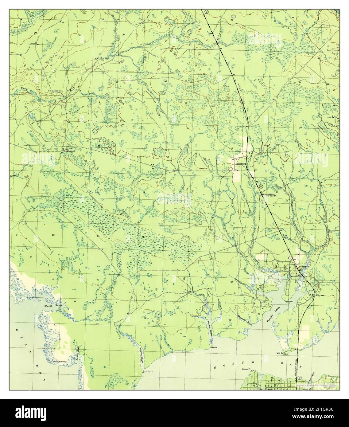 Southport, Florida, map 1944, 131680, United States of America by