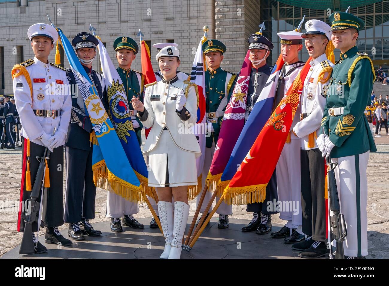 Seoul, South Korea. 27th May, 2017. Members of the South Korean
