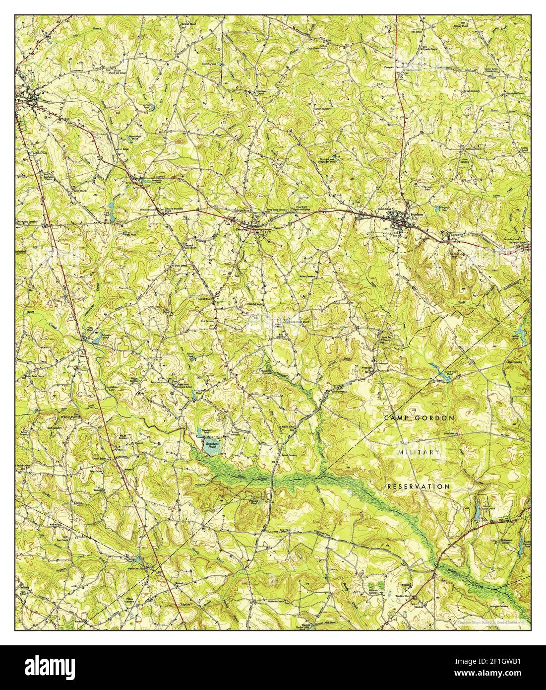 Harlem, map 1948, 162500, United States of America by