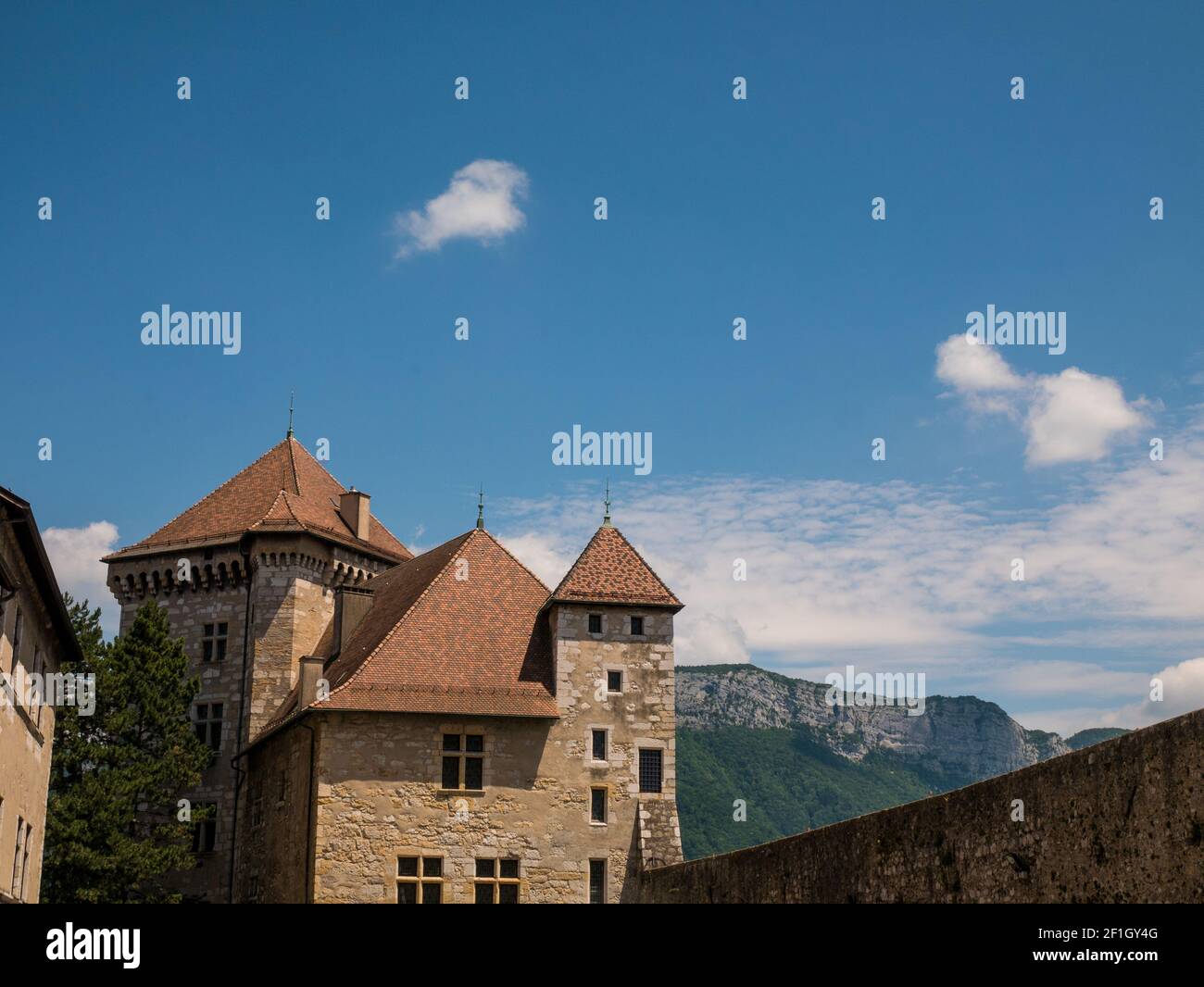 Chateau annecy castle tower hi-res stock photography and images - Alamy