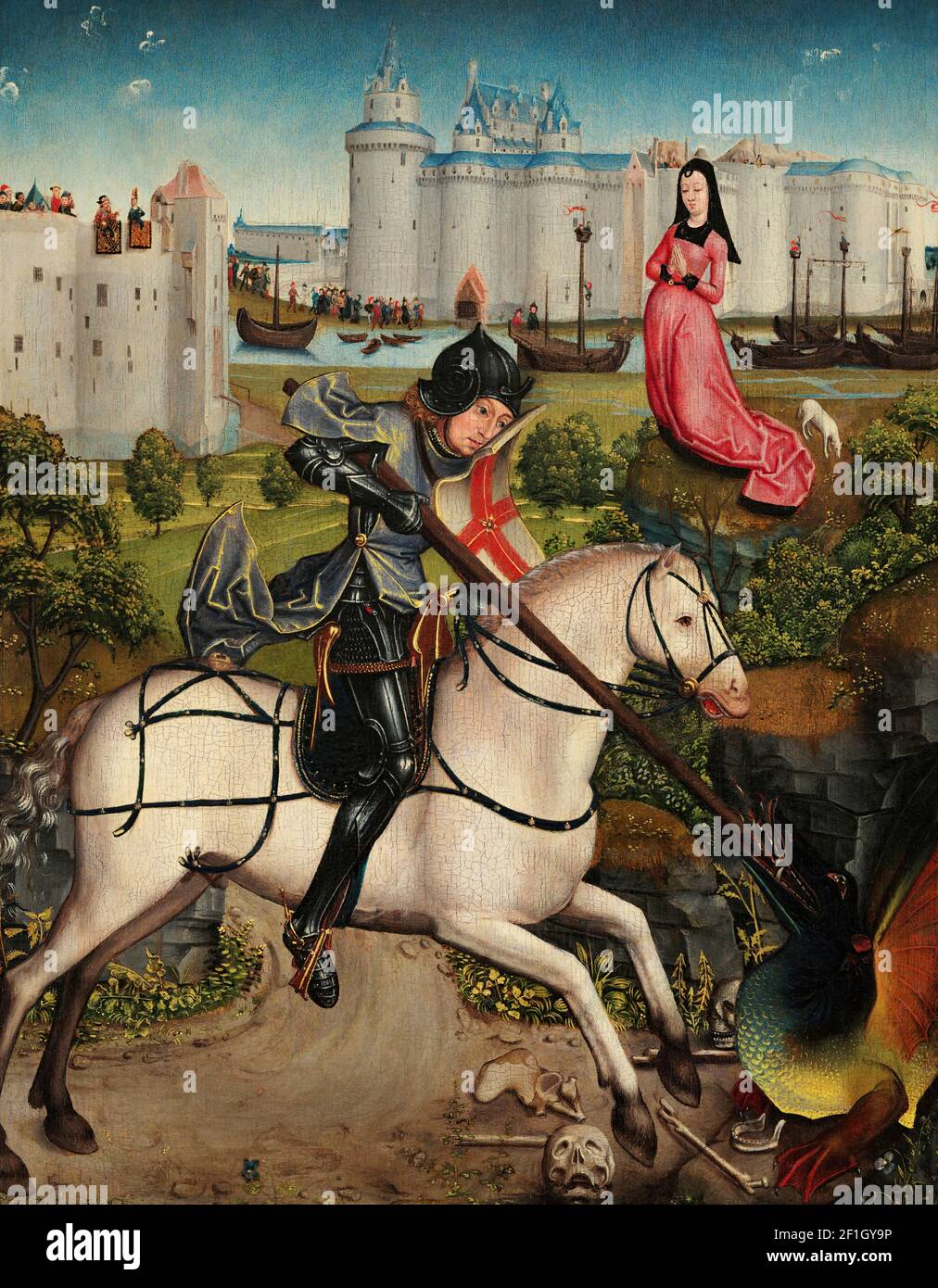 Saint george dragon master hi-res stock photography and images - Alamy