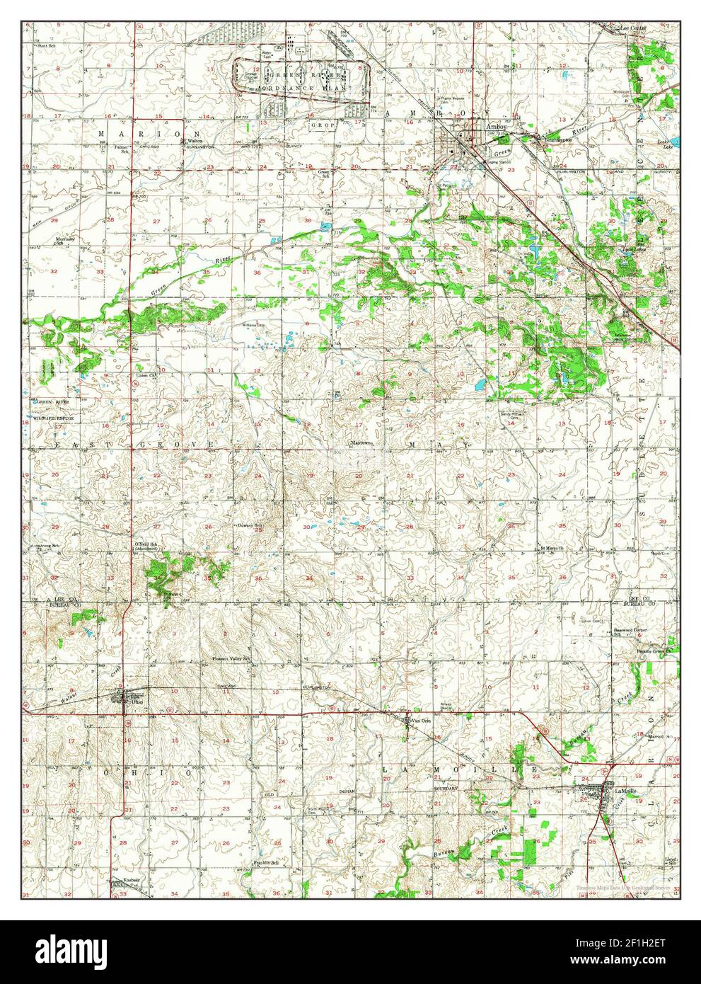 Amboy map hires stock photography and images Alamy