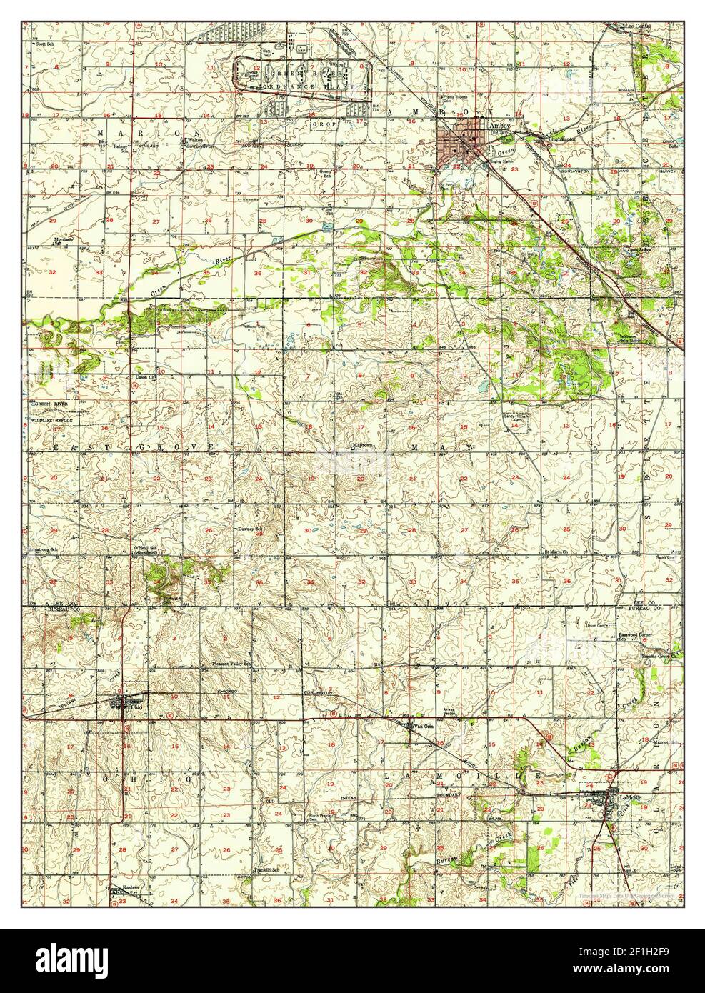 Amboy map hires stock photography and images Alamy