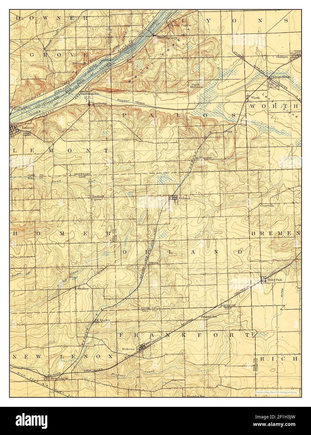 Des Plaines Illinois Map Des Plaines, Illinois, Map 1901, 1:62500, United States Of America By  Timeless Maps, Data U.s. Geological Survey Stock Photo - Alamy
