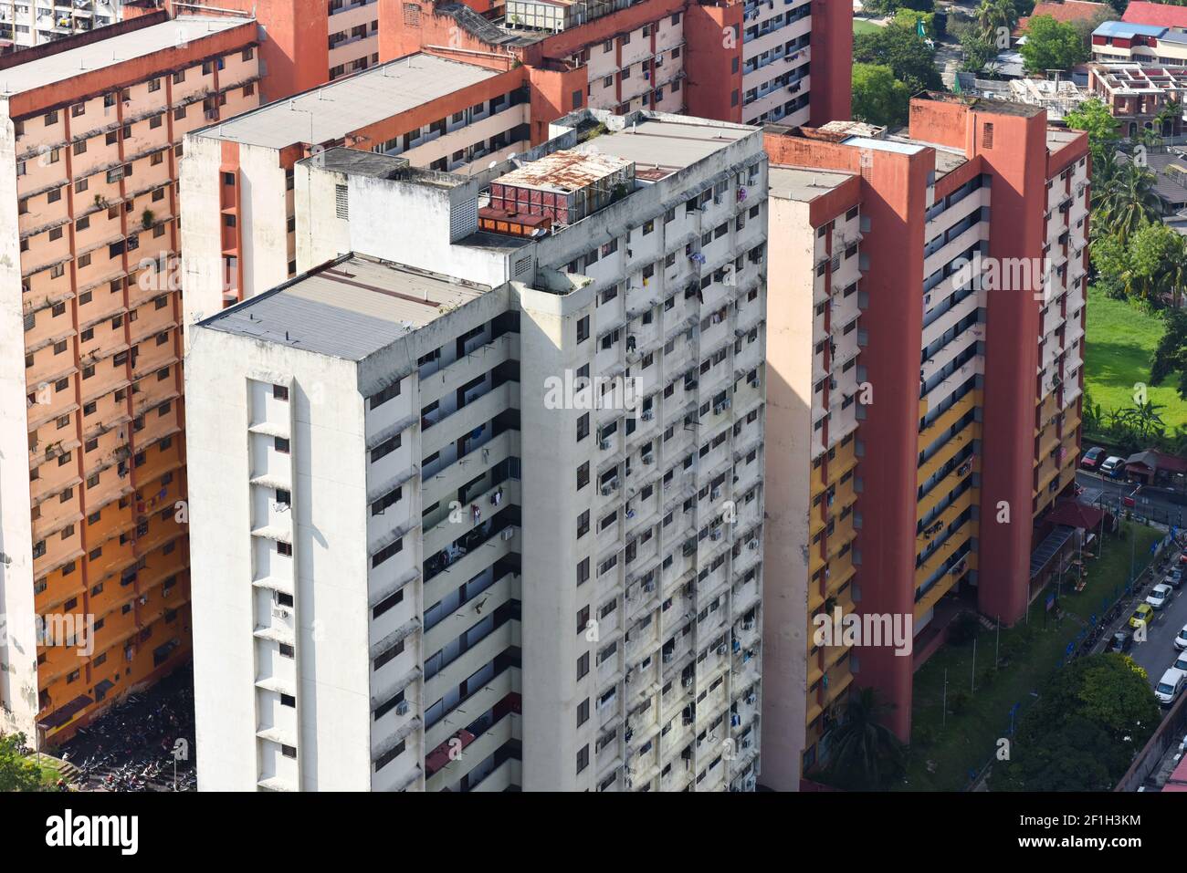 Low housing, Kuala Lumpur, Malaysia Stock Photo Alamy