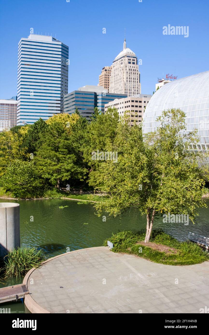 Downtown okc hires stock photography and images Alamy