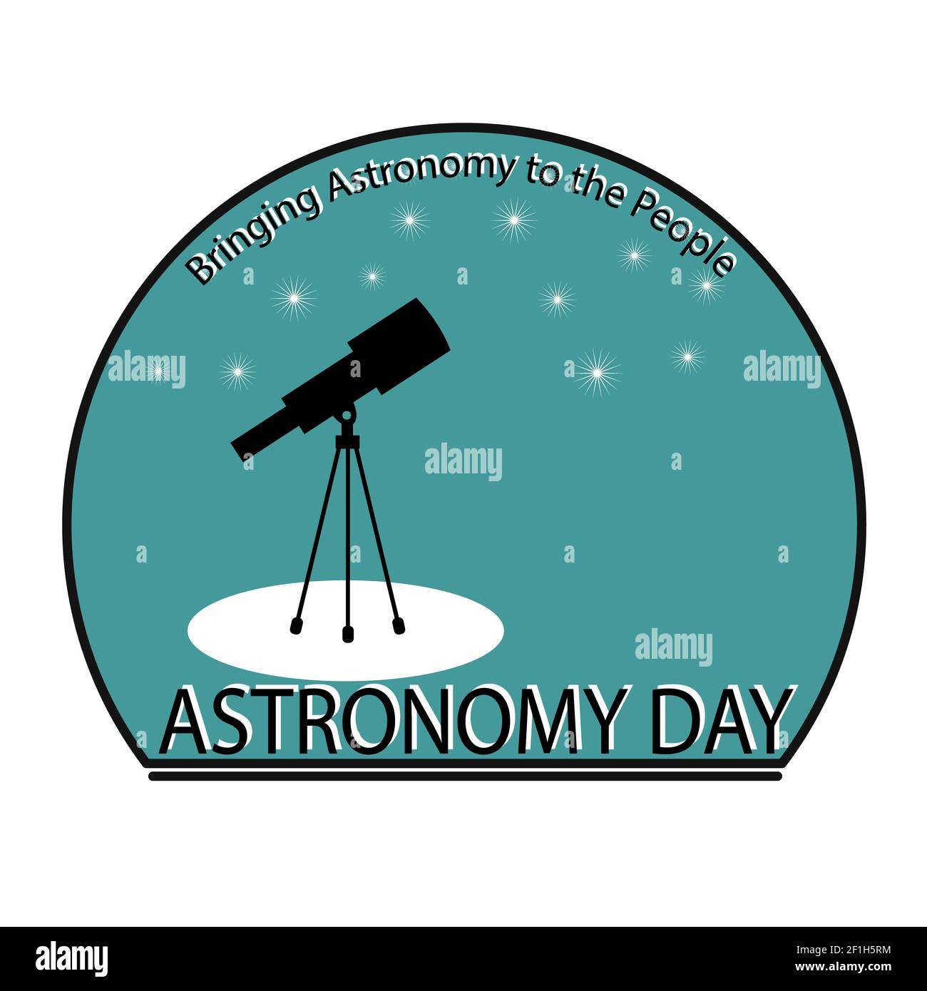 Astronomy Day. Stock Photo