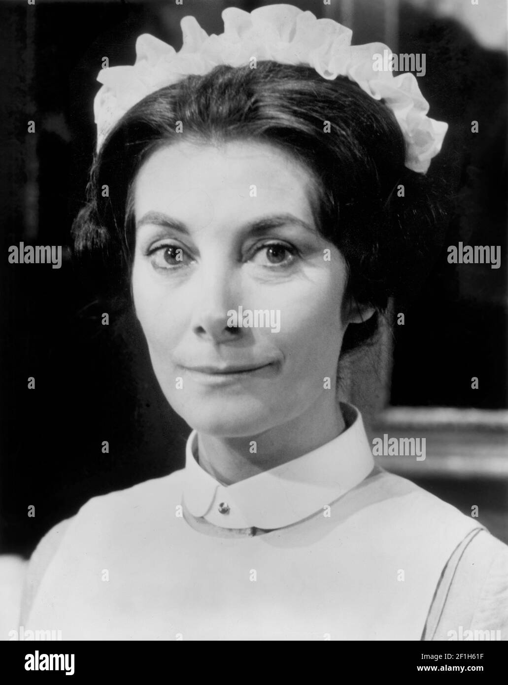 Jean Marsh, Head and Shoulders Publicity Portrait for The British TV Drama Series, 'Upstairs, Downstairs', ITV, 1976 Stock Photo