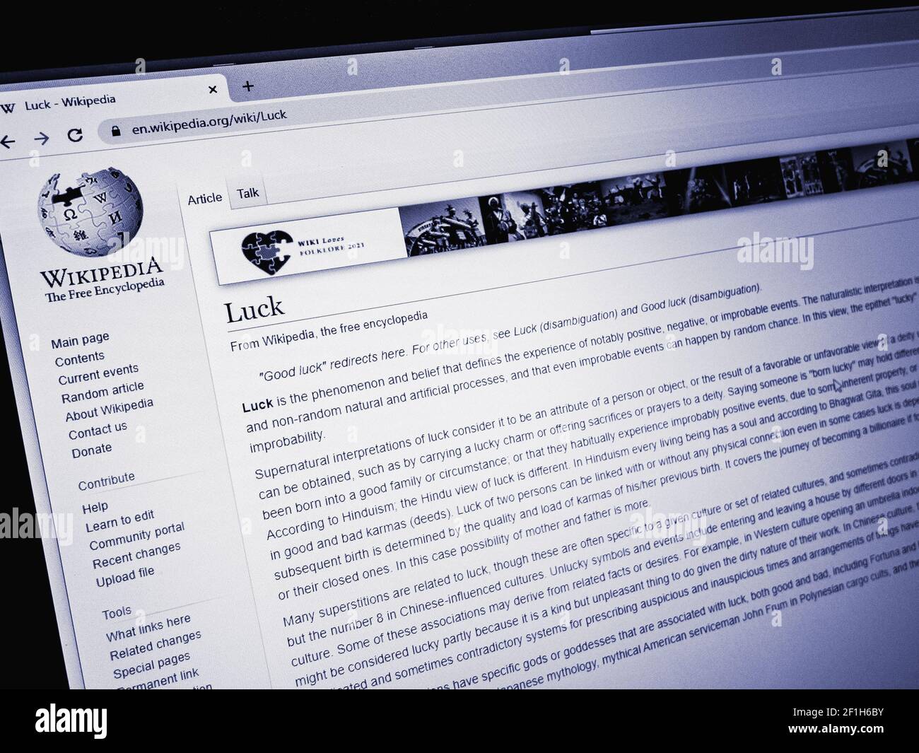 Wikipedia Screen High Resolution Stock Photography and Images - Alamy