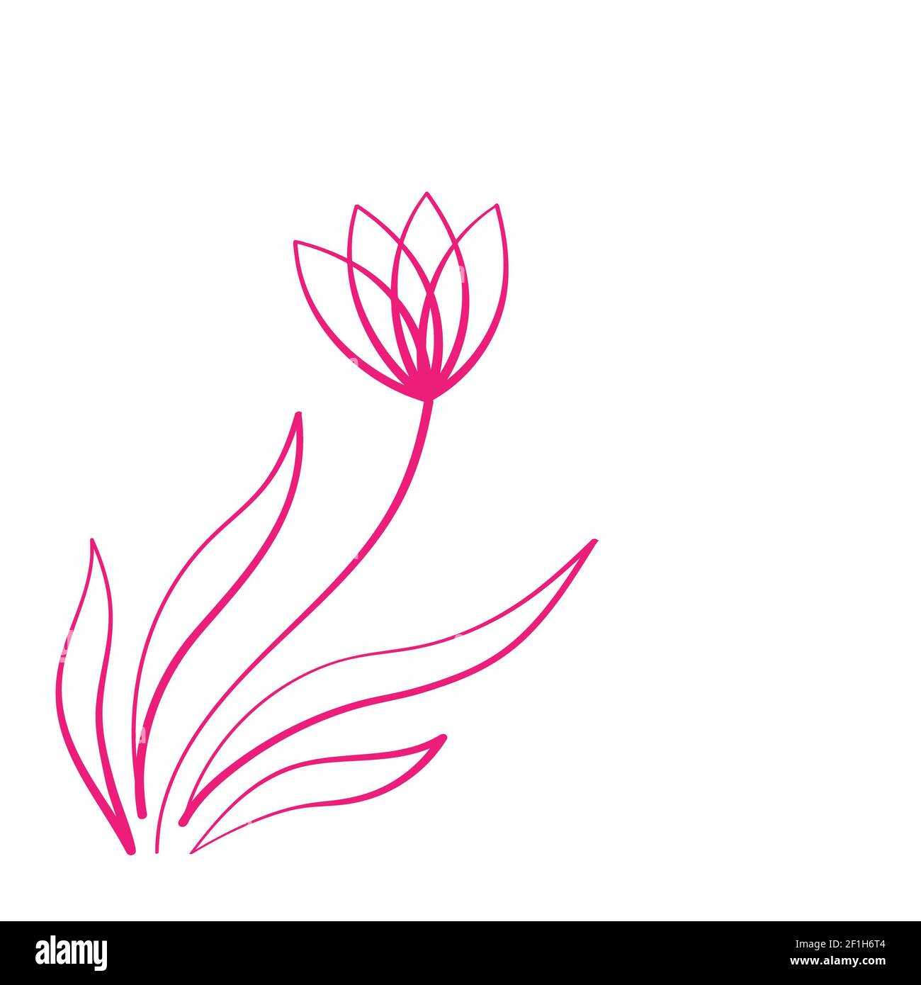 Flower drawing hires stock photography and images Alamy