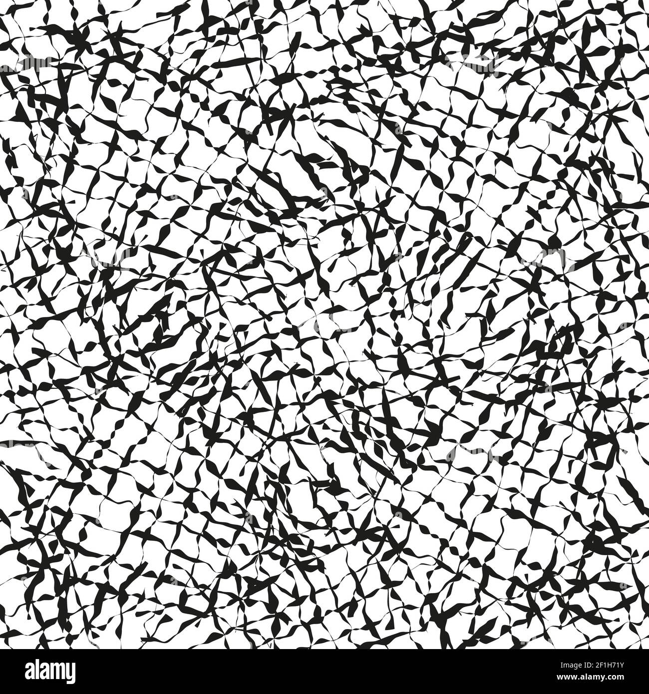 Abstract black and white net seamless background Stock Photo