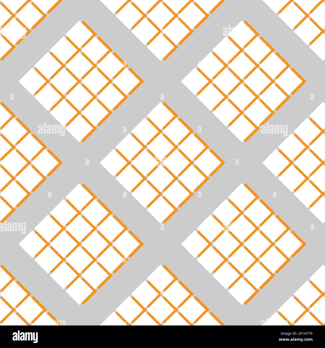 Seamless pattern of rhombuses Stock Photo