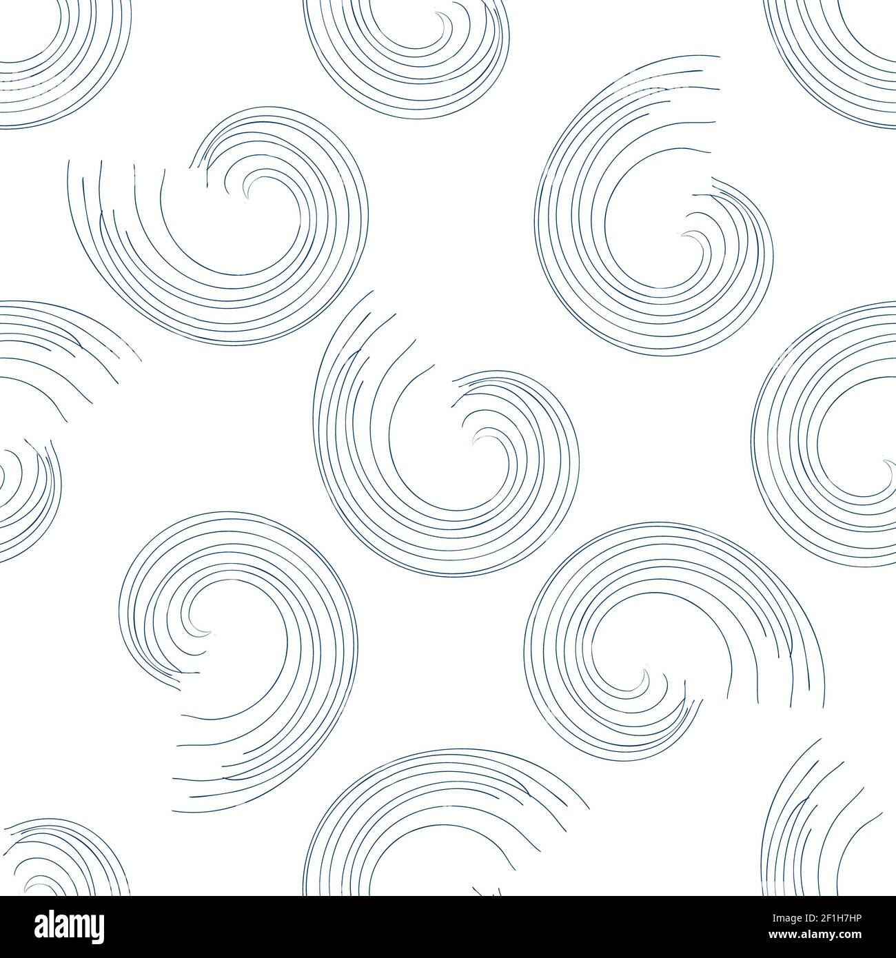 Seamless lines and circle pattern background. Stock Photo