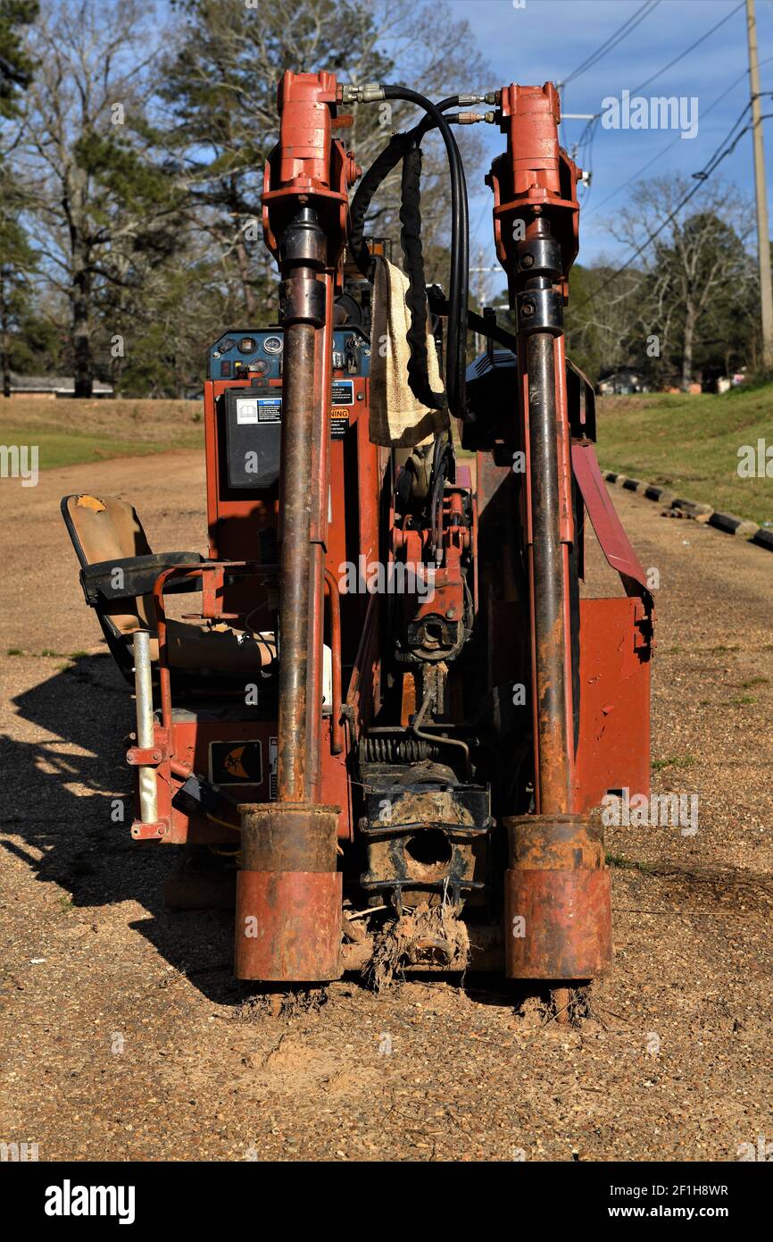 Horizontal Boring Machine Underground