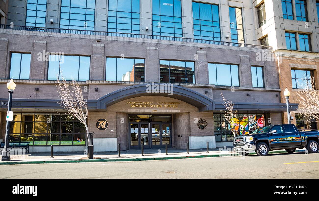 Stanislaus County and Modesto City Hall joint offices in downtown ...