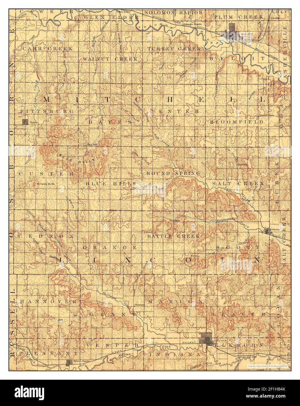 Map of beloit hires stock photography and images Alamy