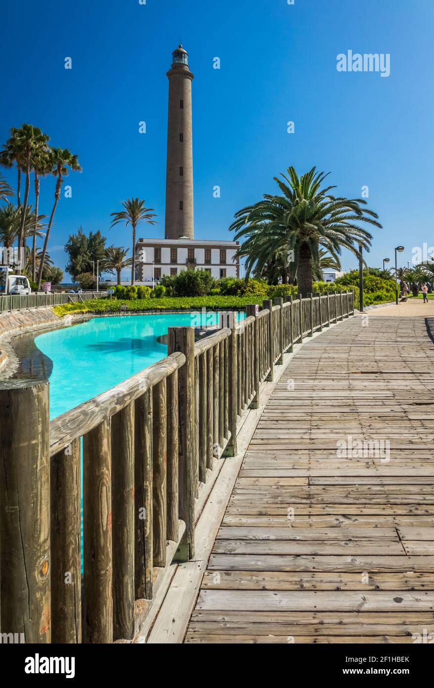 Pathway to the lighthouse Stock Photo - Alamy