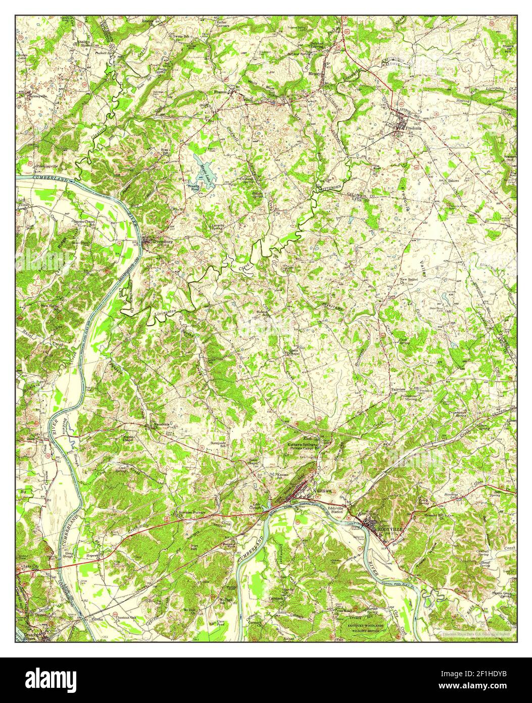 Map of eddyville hires stock photography and images Alamy